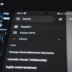 futuristic AI chat interface